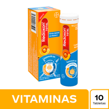 Redoxon Total con Vitamina D Caja X 10 Tabletas Efervescentes 