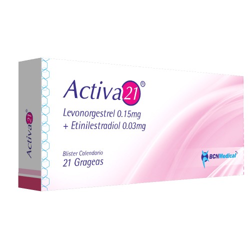 Activa-21 0.15 Mg/0.03 Mg Caja X 21 Tabletas 