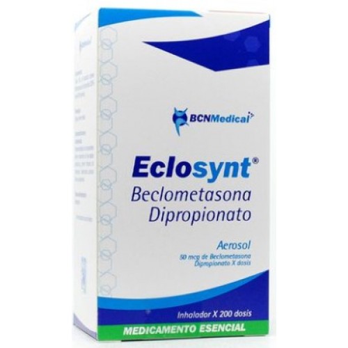 Eclosynt Beclometasona 50 Mcg inhalador X 200 Dosis