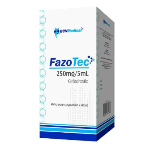 Fazotec Suspensión 250 Mg Frasco X 80 Ml