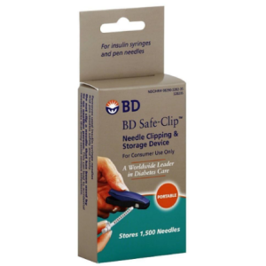 cortador agujas de insulina caja x 1 und