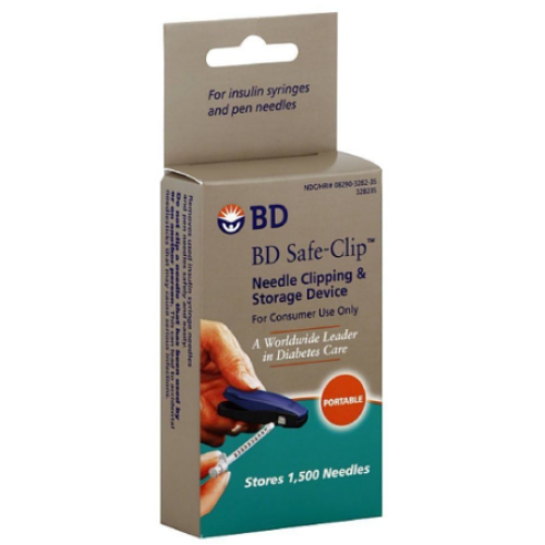 cortador agujas de insulina caja x 1 und