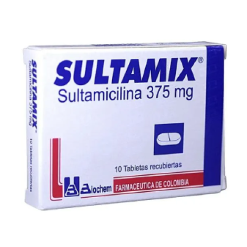 Sultamix 375 Mg Caja X 10 Tabletas