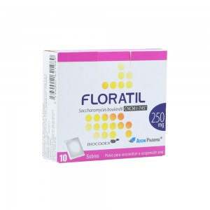 Floratil 250 Mg Caja X 10 Sobres 