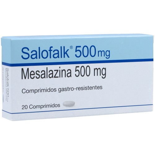 Salofalk 500 Mg Caja X 20 Comprimidos