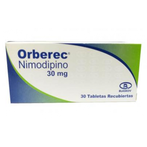 Orberec 30 Mg Caja X 30 Tabletas 