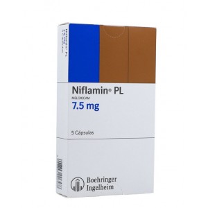 Niflamin PL 7.5 Mg Caja X 5 Cápsulas 