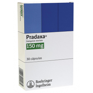 Pradaxa 150 Mg Caja X 30 Cápsulas 