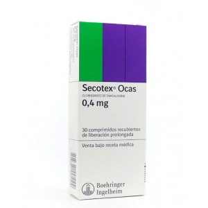 Secotex Ocas 0.4 Mg Caja X 30 Tabletas 