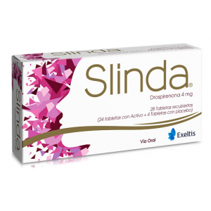 Slinda 4 Mg Caja X 28 Tabletas 