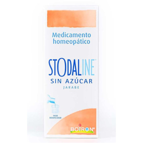 Stodaline Sin azúcar Jarabe Medicamento Homeopático Frasco X 200 Ml 