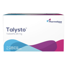 Talysto Tadafilo 20Mg Caja X 2 Tabletas