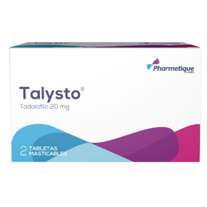 talysto tadafilo 20mg caja x 2 tabletas