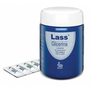 Lass Supositorios Adultos Frasco X 50 Unidades 