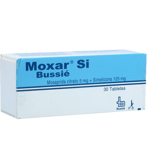 Moxar-Si 5 Mg /125 Mg Caja X 30 Tabletas 