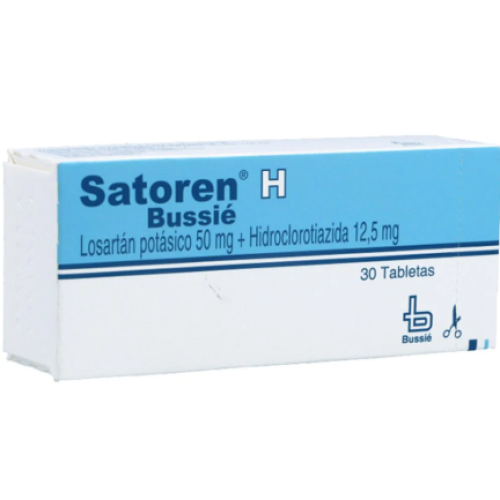 Satoren H 50 Mg/12.5 Mg X 30 Tabletas