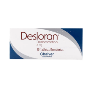 desloran 5 mg x 10 tabletas