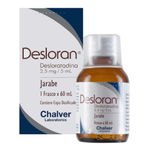 desloran 2.5 mg/ 5 ml jarabe x 60 ml