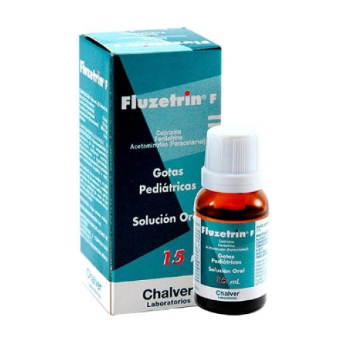fluzetrin-f gotas pediátricas Frasco x 15 ml