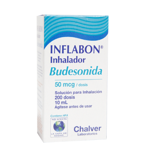 inflabon 50 mcg solución para inhalación x 200 dosis (10 ml)