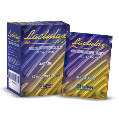 lactulax jarabe 15 ml x 12 sobres