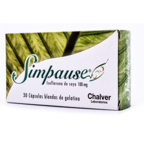 simpause cbg 100 mg x 30 cápsulas blandas