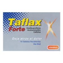 Taflax Forte 200Mg/250 Mg/65 Mg Caja X 10 Tabletas