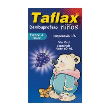 Taflax Dexibuprofeno Niños Suspensión 1% Frasco X 120 Ml 