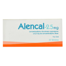 Alencal 2.5 Mg Caja X 30 Tabletas