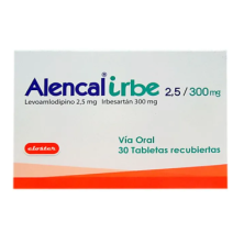 Alencal Irbe 2.5/300 Mg Caja X 30 Tabletas
