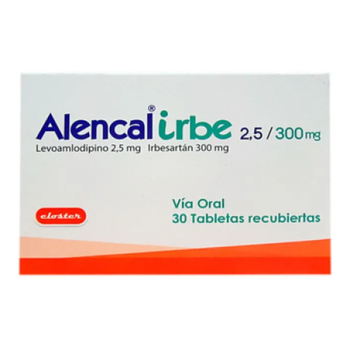 Alencal Irbe 2.5/300 Mg Caja X 30 Tabletas