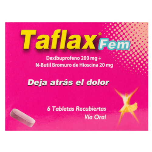 Taflax Fem Caja X 6 Tabletas
