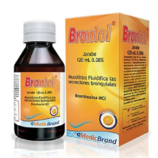 Brontol Bromhexina Jarabe X 120Ml 