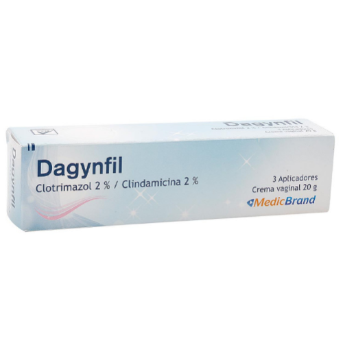 dagynfil crema vaginal 2% Tubo x 20 gr (3 aplicadores)