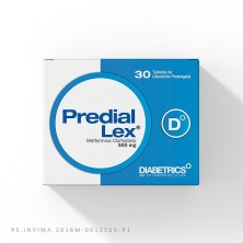 Predial lex 500 Mg Caja X 30 tabletas