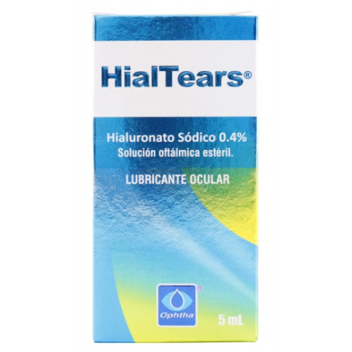 Hialtears 0.4% Solución oftálmica estéril Frasco X 5 Ml
