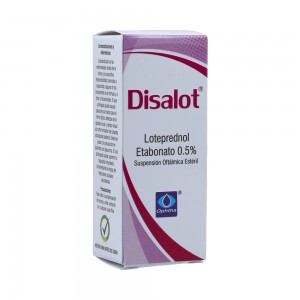 Disalot 0.5% Solución Oftálmica Esteril Frasco X 5 Ml
