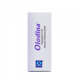 Olodina 0.2% Solución Oftálmica Esteril Frasco X 5 Ml 
