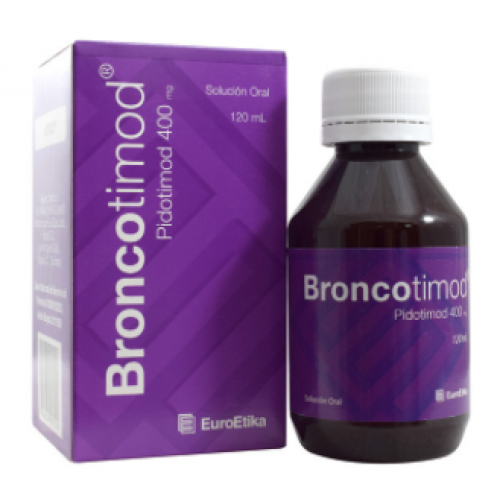 Broncotimod 400 Mg Solucion oral Frasco X 120 Ml 