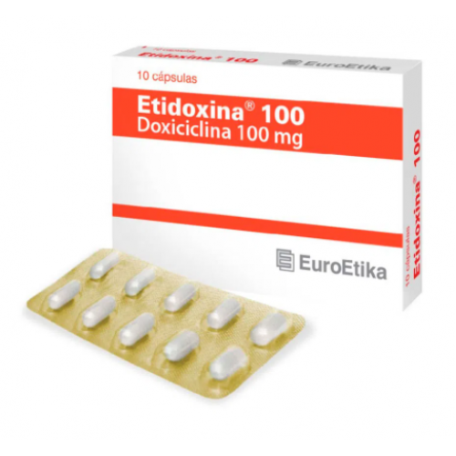 Etidoxina 100 Mg Caja X 10 Cápsulas 