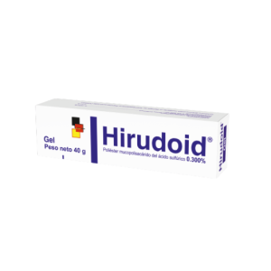 hirudoid gel 0.3 % tubo x 40 gramos