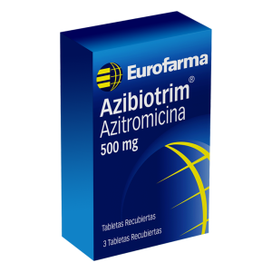 Azibiotrim 500 Mg Caja X 3 tabletas 