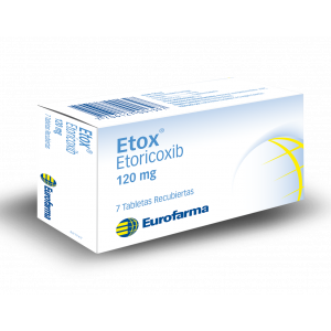 Etox 120 Mg Caja X 7 tabletas