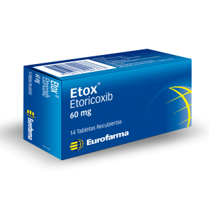Etox 60 Mg Caja X 14 tabletas