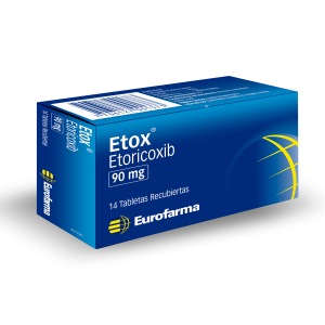 Etox 90 Mg Caja X 14 tabletas