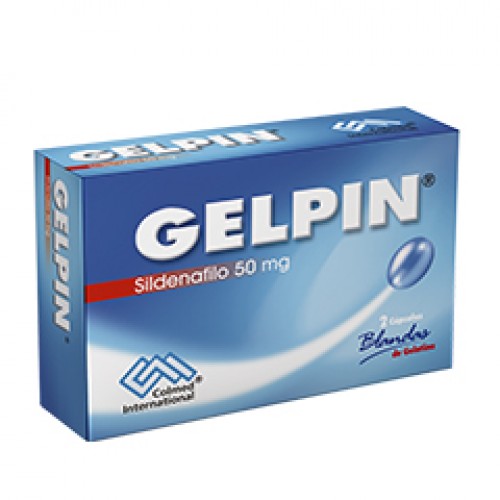 Gelpin 50 Mg Caja 2 cápsulas
