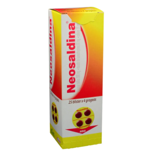 Neosaldina 300 Mg Caja x 100 Tab (25 blister x 4 Unid)
