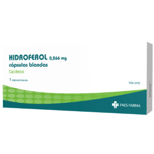 Hidroferol 0.266 Mg Caja X 1 Cápsula