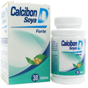 Calcibon D Soya Forte x 30 tabletas