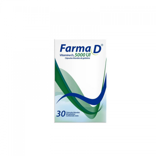 Farma D 5000 UI Frasco X 30 Cápsulas 
